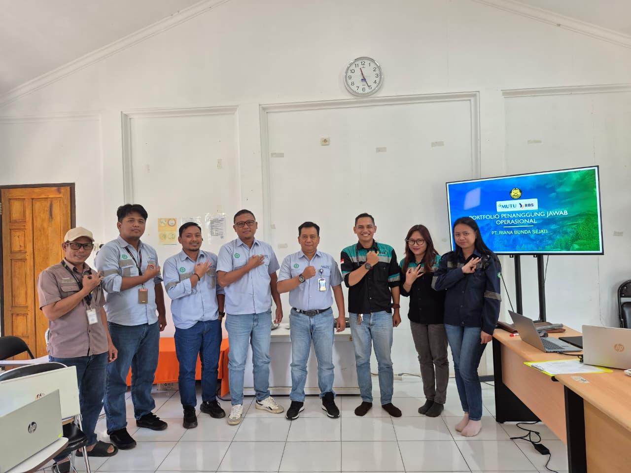 PT Riana Bunda Sejati Laksanakan Presentasi PJO di PT Multi Tambangjaya Utama